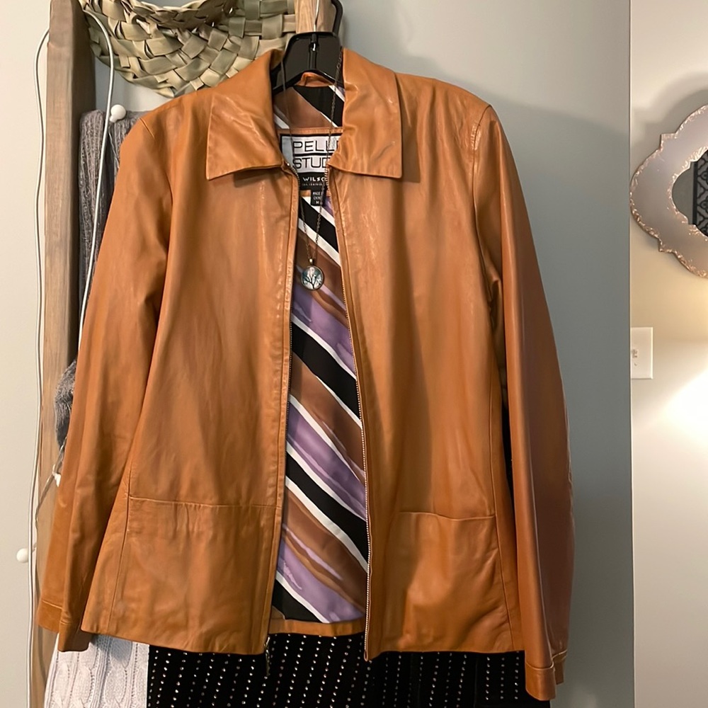 Wilsons Leather leather coat size Medium